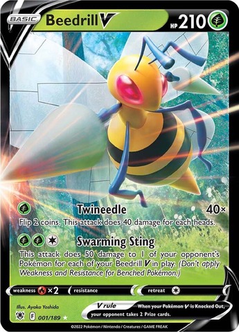 Beedrill V - 001/189 - Astral Radiance